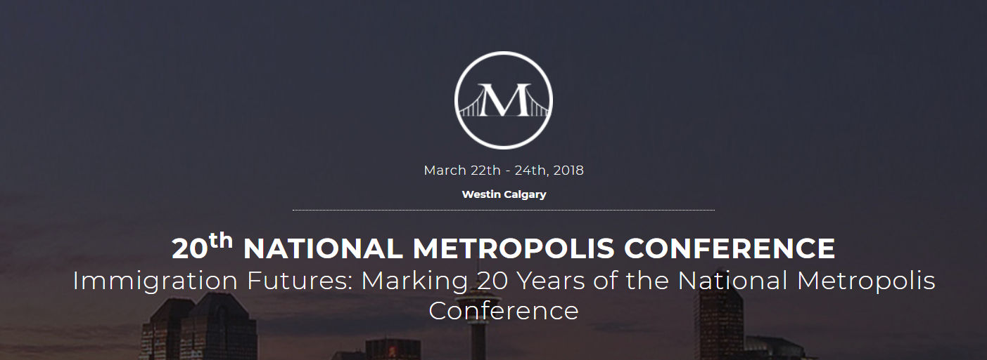 20th National Metropolis Conference