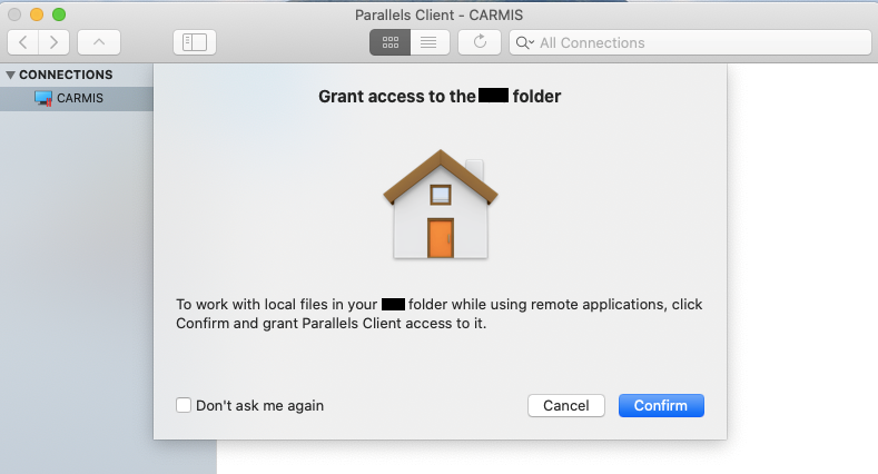 Parallels Client - CARMIS